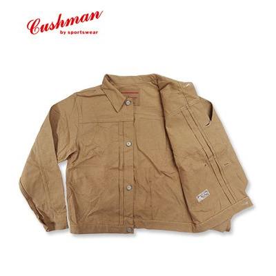 CUSHMAN クッシュマン 21146 ブラウンズ　ビーチジャケット CUSHMAN（クッシュマン） 1st 大戦MODEL ブラウンダックジャケット T