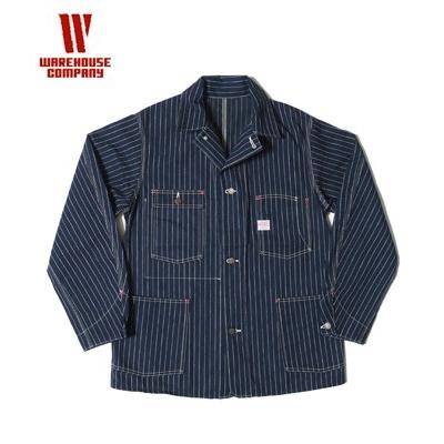 WAREHOUSE（ウエアハウス） カバーオール WAREHOUSE STRIPE COVERALL