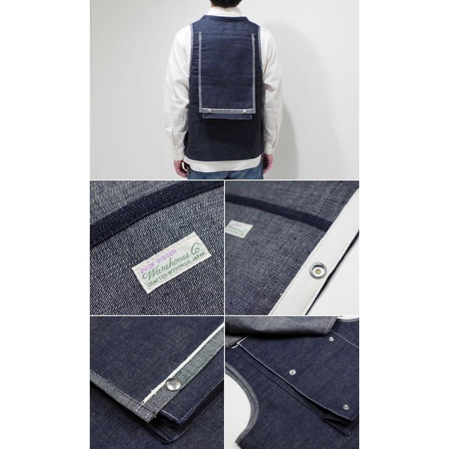 WAREHOUSE（ウエアハウス） ハンティングベスト WAREHOUSE DENIM