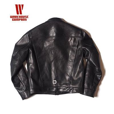 B*5様 ウエアハウス ホースハイド レザージャケットwarehouse WAREHOUSE ウエアハウス 馬革 ホースハイド カーコート レザー