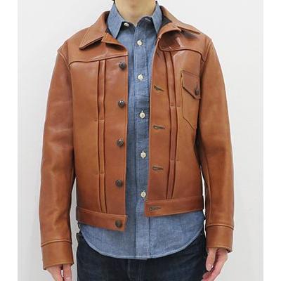 WAREHOUSE（ウエアハウス） ホースハイド ショート丈 レザージャケット