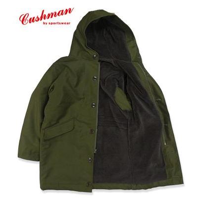 クッシュマン ジャングルクロス アルパカライニング デッキコート CUSHMAN N-2 DECK PARKA 21501の画像
