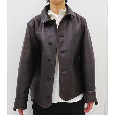 WAREHOUSE ウエアハウス ホースハイド ショート丈 レザーカーコートル