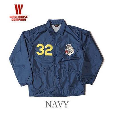 WAREHOUSE（ウエアハウス） ナイロン コットンネル コーチジャケット