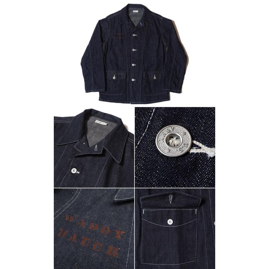 ウエアハウス　ジョングラッコー　カバーオール　40 新品未使用　ステンシル有り WAREHOUSE（ウエアハウス） デニム ワークジャケット カバーオール