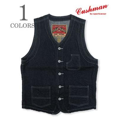 RRL Jameson Work Vest ワークベスト M CUSHMAN（クッシュマン） ワークベスト CUSHMAN 10oz. DENIM WORK VEST