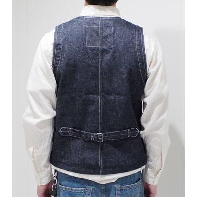 CUSHMAN（クッシュマン） ワークベスト CUSHMAN 10oz. DENIM WORK VEST
