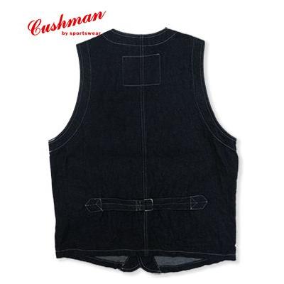 CUSHMAN（クッシュマン） ワークベスト CUSHMAN 10oz. DENIM WORK VEST