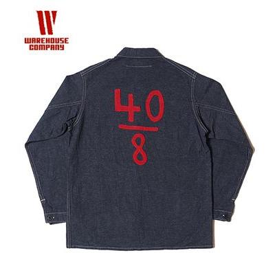 WAREHOUSE（ウエアハウス） 左綾セルヴィッチライトオンスデニム 8/40