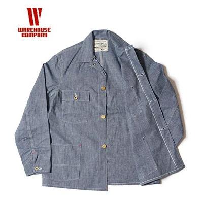 WAREHOUSE（ウエアハウス） インディゴ ピンチェック カバーオール