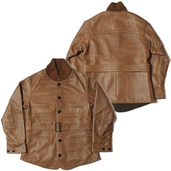 ウエアハウス ラムレザー ミドル丈 ベストレザーコート WAREHOUSE ONE OF THE BEST LEATHER COAT 2204の画像