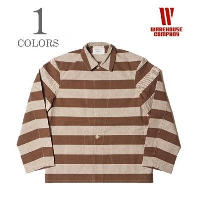 WAREHOUSE（ウエアハウス） 硫化先染セルヴィッチダックストライプ
