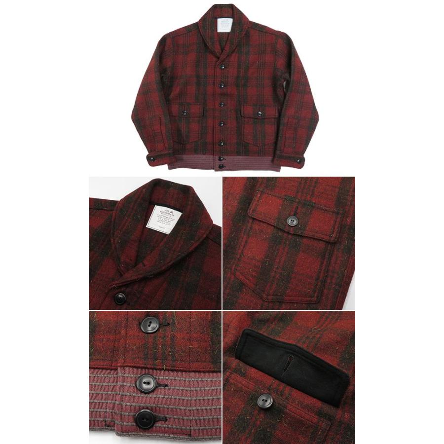 WAREHOUSE（ウエアハウス） 先染チェック ウール ランバージャケット