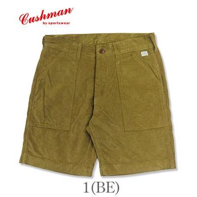 CUSHMAN クッシュマン 14ウェル|サマーコーデュロイ|ショートパンツ『SUMMER CORDUROY SHORT PANTS』【アメカジ・ワーク】22291 CUSHMAN（クッシュマン） 14ウェル サマーコーデュロイ ショートパンツ