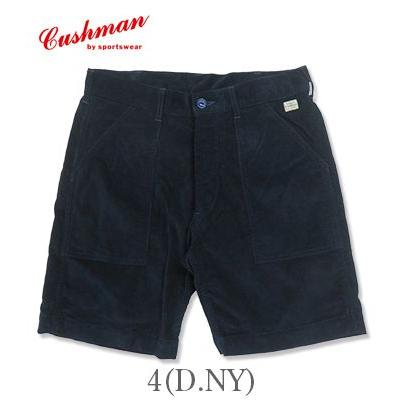 (USED)美品short pants everyday コーデュロイパンツ黒2 CUSHMAN（クッシュマン） 14ウェル サマーコーデュロイ ショートパンツ