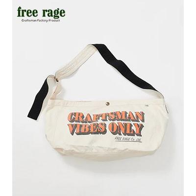 free rage（フリーレイジ） キャンバス ニュースペーパーバッグ