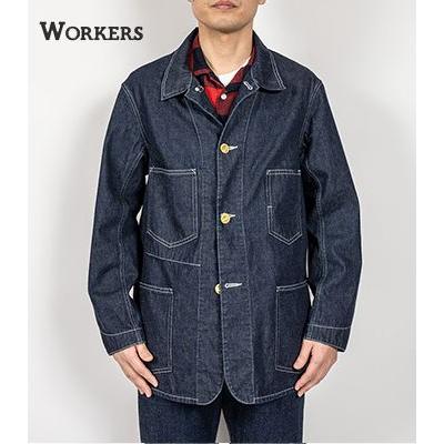 WORKERS チョアジャケット カバーオール 38 WORKERS ワーカーズ 10oz. Indigo Denim チョアジャケット