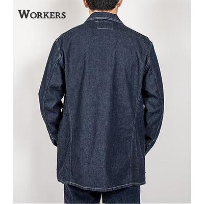 WORKERS チョアジャケット カバーオール 38 WORKERS ワーカーズ 10oz. Indigo Denim チョアジャケット