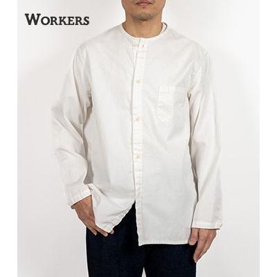 ワーカーズ 長袖 コットンツイル スリーピングシャツ WORKERS Sleeping 