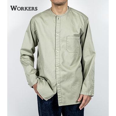 WORKERS ワーカーズ 長袖 コットンツイル スリーピングシャツ