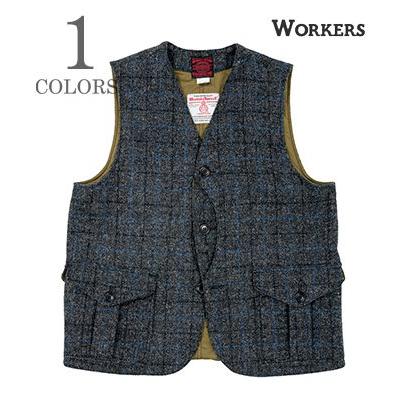 WORKERS ワーカーズ ハリスツイード クルーザーベスト WORKERS Cruiser