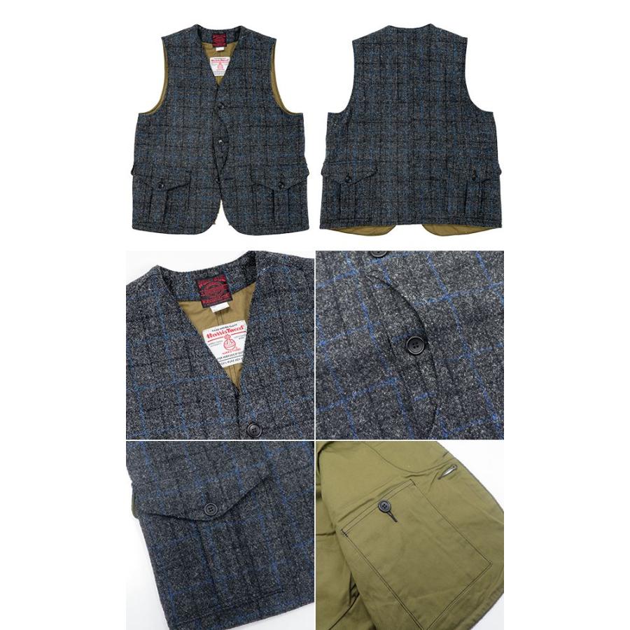 WORKERS ワーカーズ ハリスツイード クルーザーベスト WORKERS Cruiser