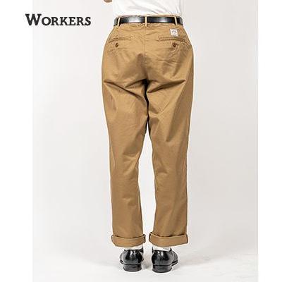 ワーカーズ 高密度チノ トラウザーズ RLフィット USMC Khaki WORKERS Officer Trousers RL Fit 24s-4-otrlf｜organweb｜07