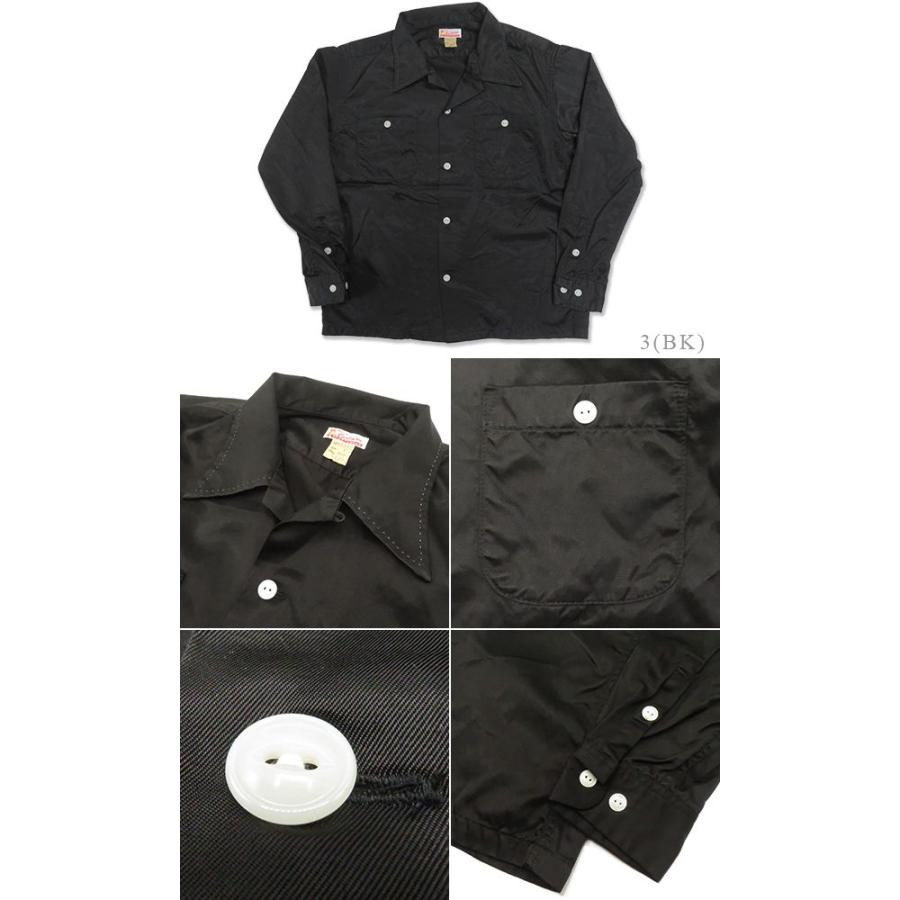 CUSHMAN クッシュマン 長袖|レーヨンコットン|オープンカラーシャツ『HAND STITCH OPEN COLLAR SHIRT』【アメカジ・ワーク】25490 CUSHMAN（クッシュマン） 長袖 レーヨンコットン オープンカラーシャツ