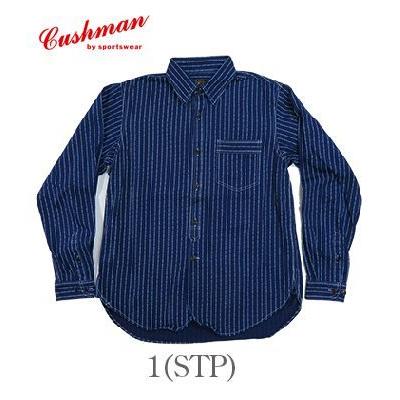 クッシュマン 長袖 ウォバッシュストライプ ポルカドット ワークシャツ CUSHMAN WABASH WORK SHIRT 25562｜organweb｜02