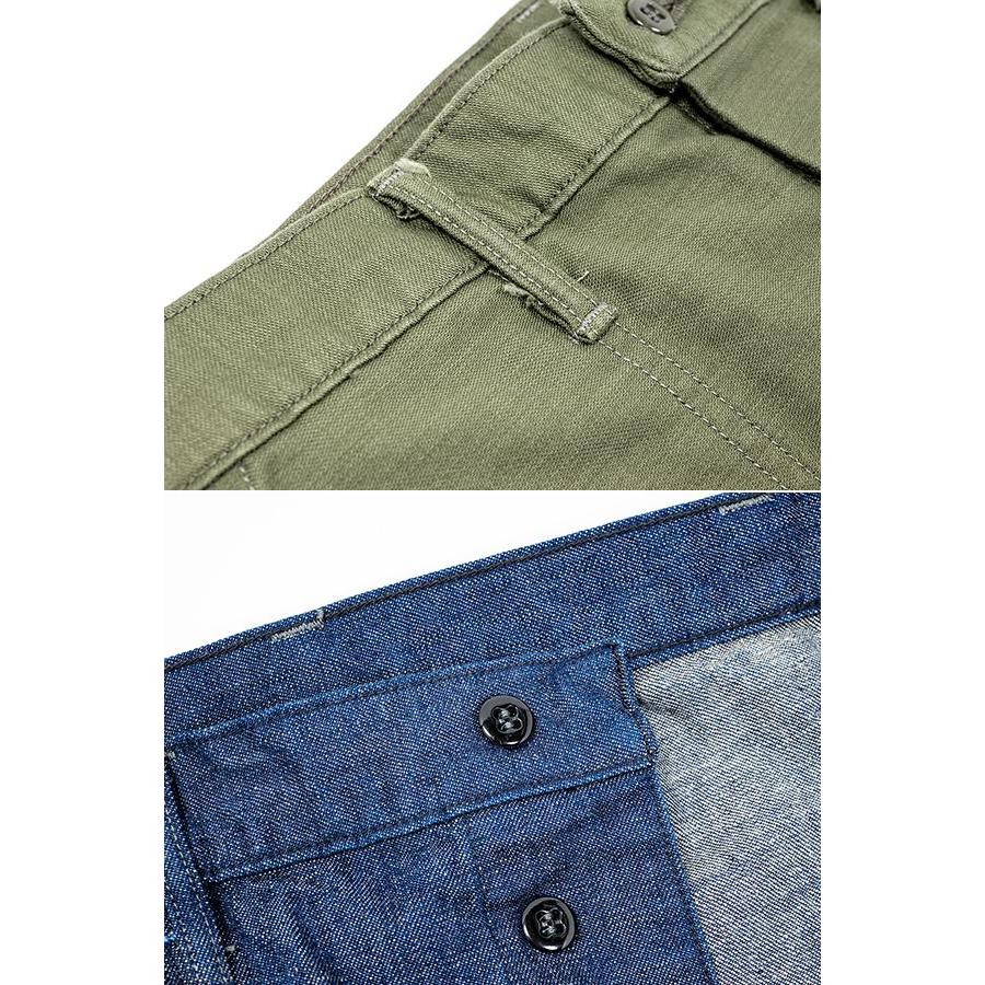 WORKERS ワーカーズ Brown Back Denim Reversed Sateen ベーカーパンツ