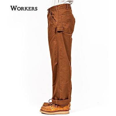 WORKERS ワーカーズ 9.5oz.ブラウンダック ワークパンツ ペインター
