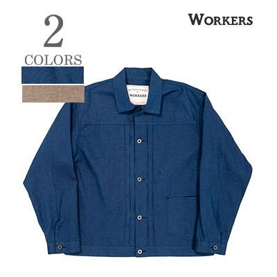 WORKERS ワーカーズ 5oz.シャンブレー|ワークジャケット『Lot 213, Chambray』【アメカジ・ワーク】25s-1-213 WORKERS ワーカーズ 5oz.シャンブレー ワークジャケット WORKERS Lot