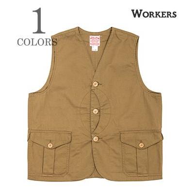 WORKERS ワーカーズ 6oz.コットンツイル クルーザーベスト WORKERS 