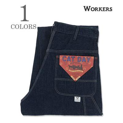 WORKERS ワーカーズ 9.5oz.デニム|ワークパンツ|ペインター『CAT DAY Painter Pants, 9.5 oz Indigo Denim』【アメカジ・ワーク】25s-4-cd-id WORKERS ワーカーズ 9.5oz.デニム ワークパンツ ペインター WORKERS