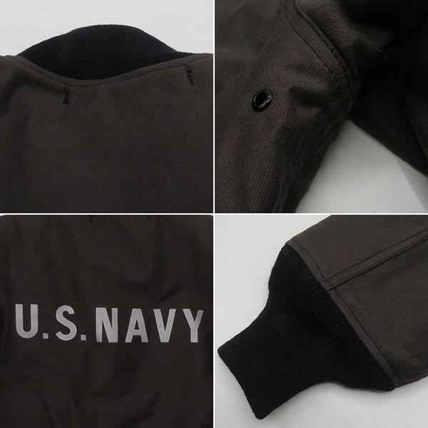 フェローズ グランドクルー デッキジャケット PHERROW'S U.S.NAVY 1168 DECK JACKET PREWAR 25W-P1168DJDの画像