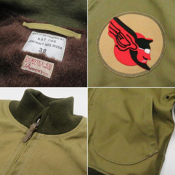 フェローズ グランドクルー デッキジャケット PHERROW'S U.S.NAVY 1168 DECK JACKET PREWAR 25W-P1168DJDの画像