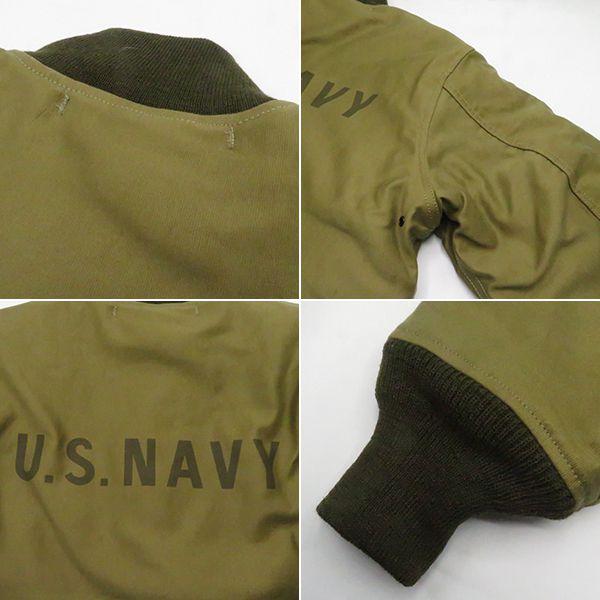 フェローズ グランドクルー デッキジャケット PHERROW'S U.S.NAVY 1168 DECK JACKET PREWAR 25W-P1168DJDの画像