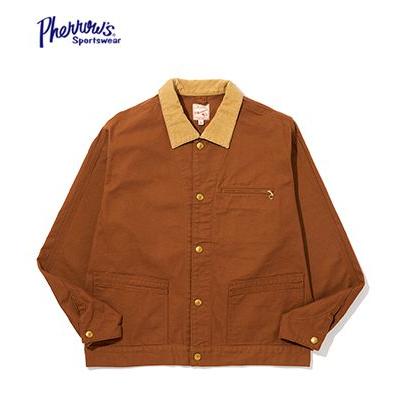Pherrow's（フェローズ） ブラウンダック ワークジャケット PHERROW'S