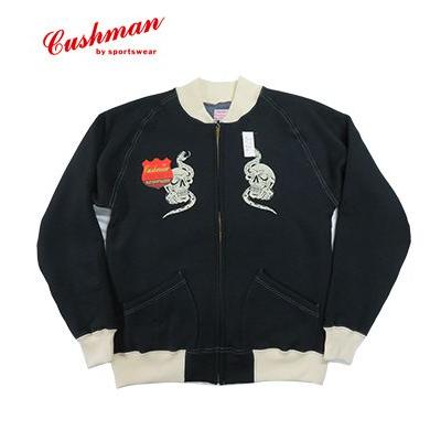 CUSHMAN インナーワッフルスウェット スカジャン Ｌ クッシュマン インナーワッフルスウェット スカジャン 26357 INNER