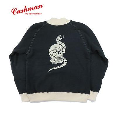 CUSHMAN インナーワッフルスウェット スカジャン Ｌ CUSHMAN（クッシュマン） 25周年 インナーワッフル スウェット