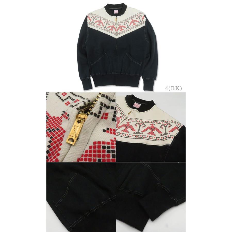 CUSHMAN（クッシュマン） 裏起毛 サンダーバード フルジップスウェット