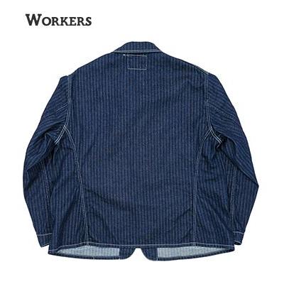 WORKERS ワーカーズ インディゴヘリンボーン カバーオール WORKERS