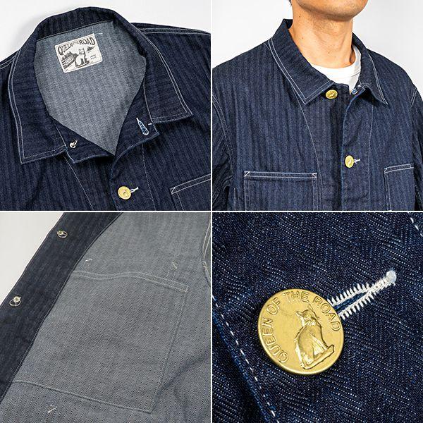 完売品　ロンハーマンヴィンテージ　ヘリンボーン　カバーオール カバーオール ジャケット｜Ron Herman(ロンハーマン)｜Ron Herman