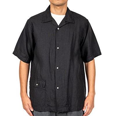 WORKERS ワーカーズ 半袖||リネンオープンカラーシャツ WORKERSOpen