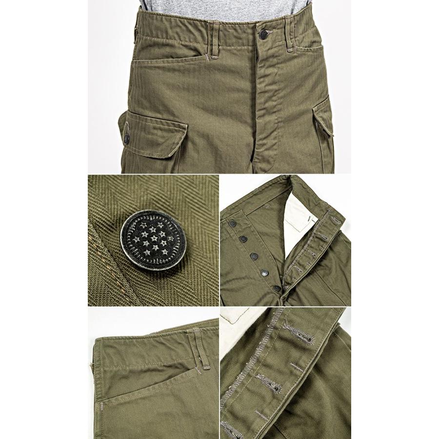 WORKERS ワーカーズ ヘリンボーン カーゴパンツ WORKERS M43 Trousers