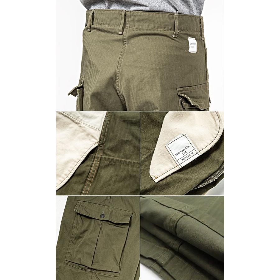 WORKERS ワーカーズ ヘリンボーン カーゴパンツ WORKERS M43 Trousers