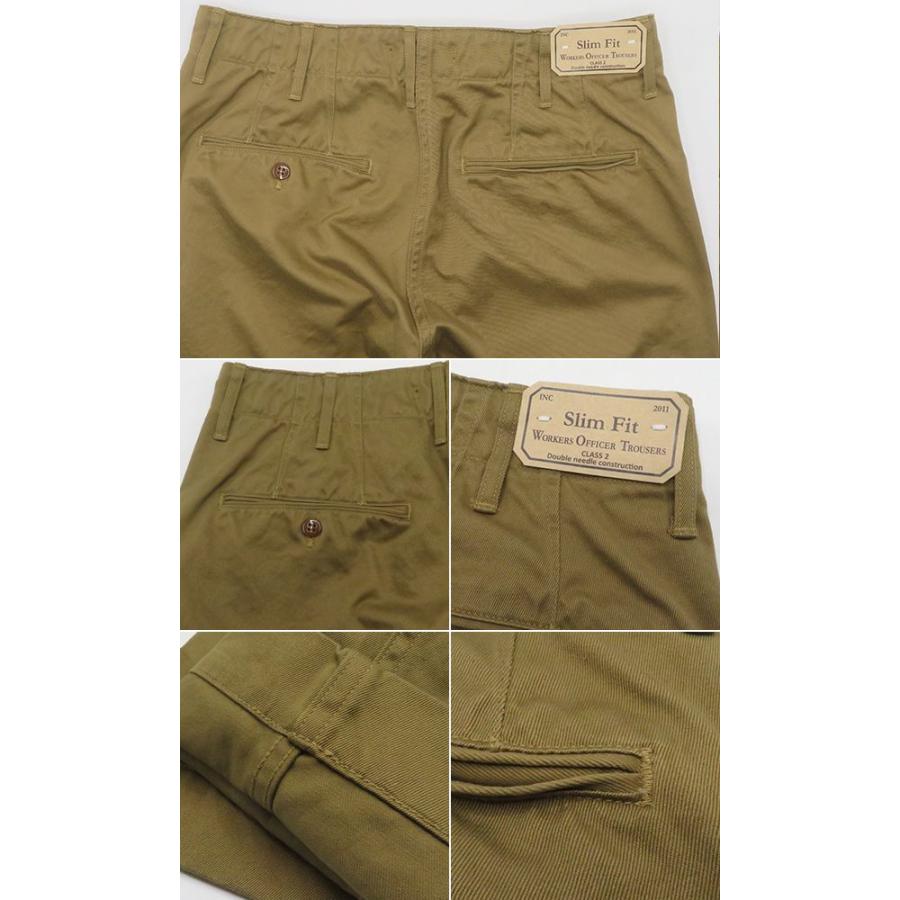 WORKERS ワーカーズ 10.5oz.チノクロス トラウザーズ スリムフィット