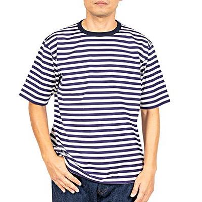 WORKERS ワーカーズ 長袖 クルーネック ボーダーTEE WORKERS Border T