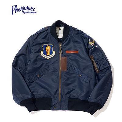 フェローズ 35周年 カスタム ナイロンフライトジャケット PHERROW'S L-2A TEST Flight Jacket 26S-L-2A-DECOの画像