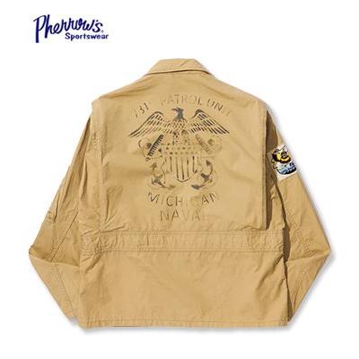 フェローズ U.S.NAVY　サマーフライトジャケット  PHERROW'S 『SUMMER FLIGHT JACKET P7758J』 26S-P7758J-DECOの画像